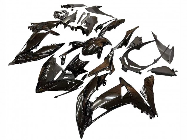 2017-2019 Kawasaki Ninja 650 EX650 Motorcycle Fairings - Glossy Black UK
