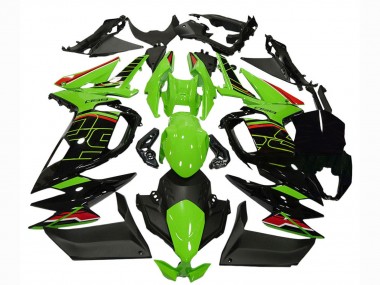 2020-2024 Kawasaki Ninja 650 EX650 Motorcycle Fairings - Green Red Black UK