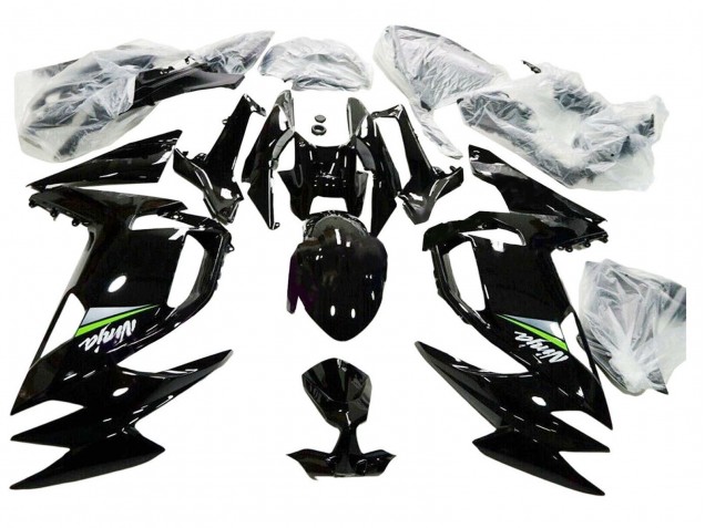 2020-2024 Kawasaki Ninja 650 EX650 Motorcycle Fairings - Glossy Black Green UK