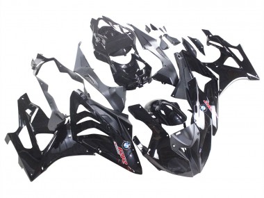 2009-2014 BMW S1000RR Motorcycle Fairing - Glossy Black UK