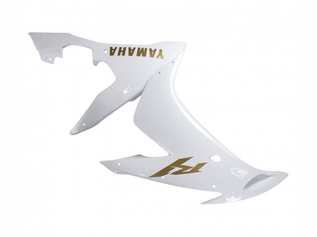 2004-2006 Yamaha YZF 1000 R1 Motorcycle Fairings - White Gold Decals UK