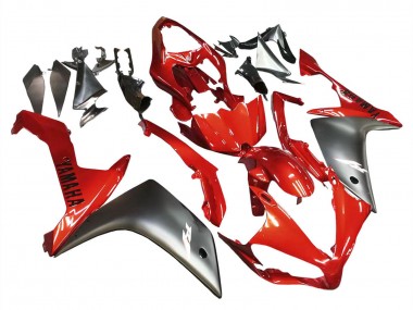 2007-2008 Yamaha YZF 1000 R1 Motorcycle Fairing - Red Matte Black UK