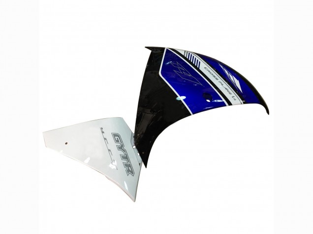 2012-2014 Yamaha YZF 1000 R1 Motorcycle Fairing - White Blue Black UK