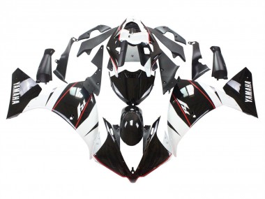 2012-2014 Yamaha YZF 1000 R1 Motorcycle Fairing - White Red Glossy Black UK