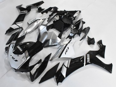 2020-2025 Yamaha YZF 1000 R1 Motorcycle Fairings - Silver White Glossy Black UK