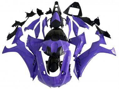 2020-2025 Yamaha YZF 1000 R1 Motorcycle Fairings - Purple Glossy Black UK