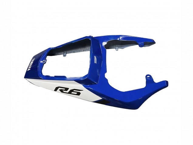 2003-2004 Yamaha YZF R6 Motorcycle Fairings - Blue White Glossy Black Yamalube UK