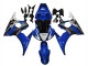2003-2004 Yamaha YZF R6 Motorcycle Fairings - Blue White Glossy Black Yamalube UK
