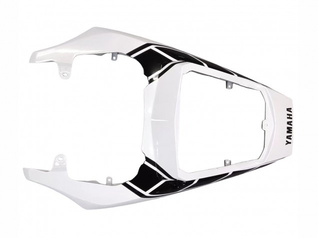 2003-2004 Yamaha YZF R6 Motorcycle Fairing - White Glossy Black UK