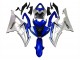 2008-2016 Yamaha YZF 600 R6 Motorcycle Fairings - Silver Blue UK