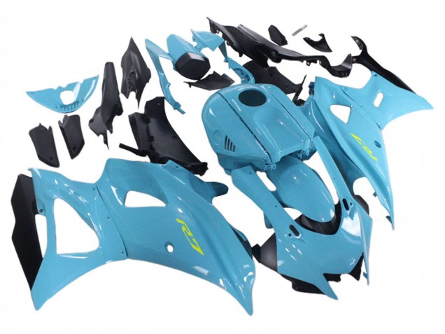 2021-2024 Yamaha YZF R7 Motorcycle Fairings - Blue UK