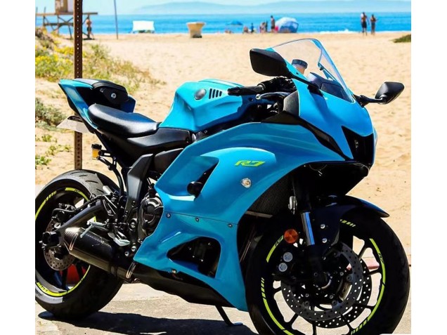 2021-2024 Yamaha YZF R7 Motorcycle Fairings - Blue UK