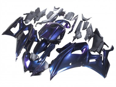 2021-2024 Yamaha YZF R7 Motorcycle Fairings - Gradient Blue Purple UK