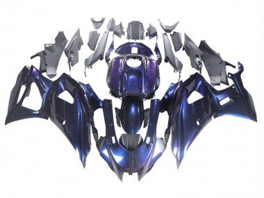2021-2024 Yamaha YZF R7 Motorcycle Fairings - Gradient Blue Purple UK