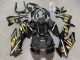 2021-2025 Kawasaki ZX10R Motorcycle Fairings - Glossy Black Gold Elf Snow UK