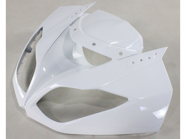 2009-2012 Kawasaki ZX6R Motorcycle Fairings - White Black Ninja UK
