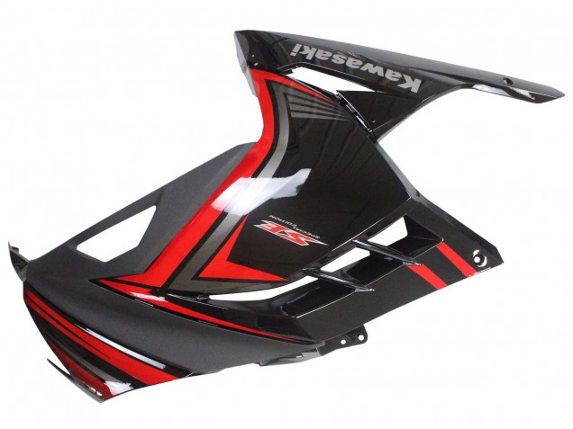 2013-2024 Kawasaki EX300 Motorcycle Fairings - Red Black UK