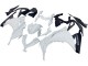 2013-2024 Kawasaki EX300 Motorcycle Fairings - White Black UK