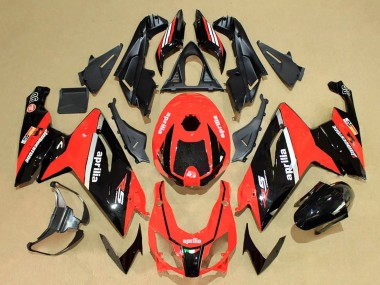 2006-2011 Aprilia RS125 Motorcycle Fairings - Red Glossy Black White UK
