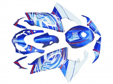 2006-2011 Aprilia RS125 Motorcycle Fairings - White Blue Red UK
