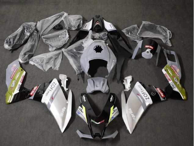 2012-2019 Aprilia RS4 50 125 Motorcycle Fairings - White Silver Grey Black UK