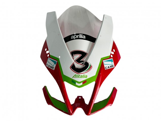 2012-2018 Aprilia RS4 50 125 Motorcycle Fairing - White Red Green Yellow Alitalia UK