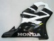 2004-2007 Honda CBR600 F4i Motorcycle Fairing - White Glossy Black UK