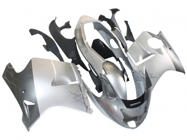 1996-2007 Honda CBR1100XX Blackbird Motorcycle Fairings - Silver Grey UK