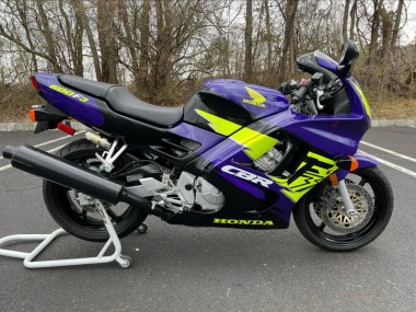 1997-1998 Honda CBR600 F3 Motorcycle Fairings - Blue Neon Yellow UK