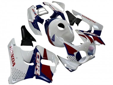 1992-1993 Honda CBR900RR 893 Motorcycle Fairings - White Red Dark Blue UK