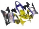 2002-2003 Honda CBR900RR 954 Motorcycle Fairings - Blue Yellow Glossy Black Red Nastro Azzurro 46 UK