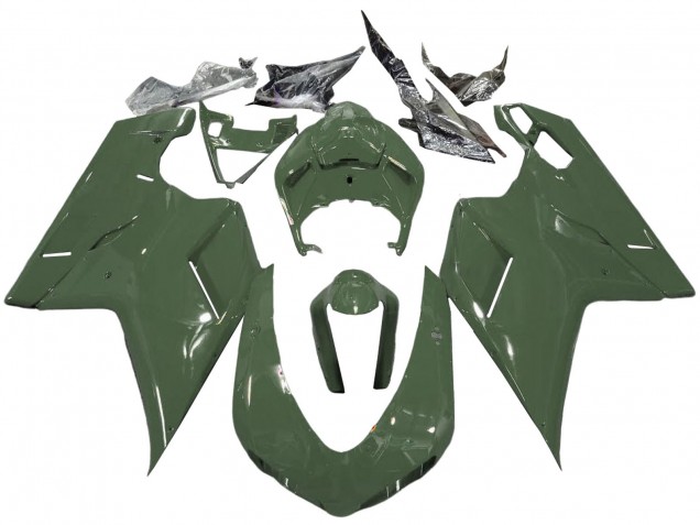 2007-2014 Ducati 848/1098/1198 Motorcycle Fairings - Green UK