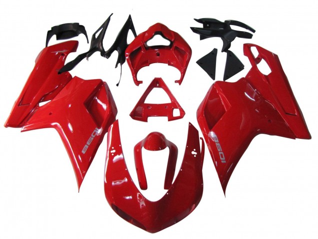 2007-2014 Ducati 1098 Motorcycle Fairing - Red UK