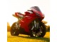 2007-2014 Ducati 848 Motorcycle Fairings - Red Glossy Black UK