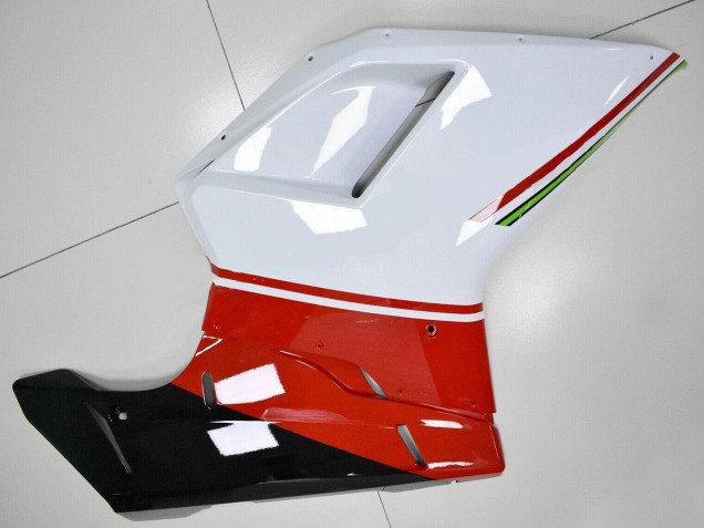 2007-2014 Ducati 848/1098/1198 Motorcycle Fairings - White Red Green Glossy Black UK