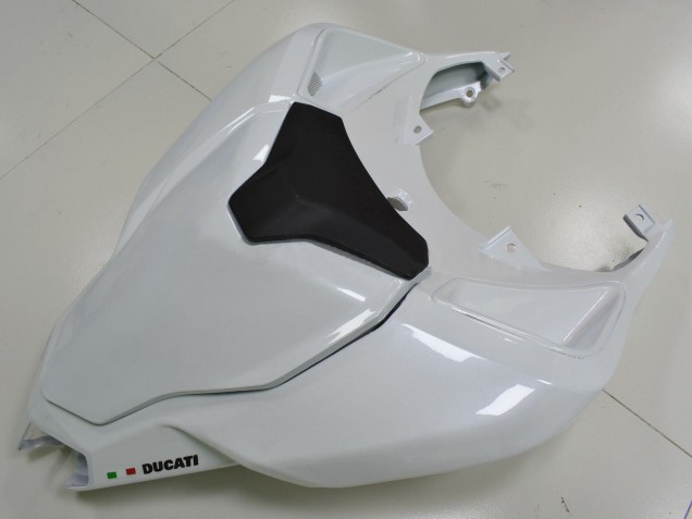 2007-2014 Ducati 848 Motorcycle Fairings - White Matte Black UK