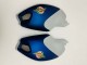 2008-2012 Ducati Monster 696 796 1100 1100S Motorcycle Fairings - Dark Blue Silver UK