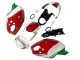 2008-2012 Ducati Monster 696 796 1100 1100S Motorcycle Fairing - White Red Green UK