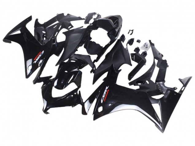 2013-2015 Honda CBR500R Motorcycle Fairings - Glossy Black Matte Black UK