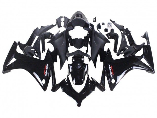 2013-2015 Honda CBR500R Motorcycle Fairings - Glossy Black Matte Black UK