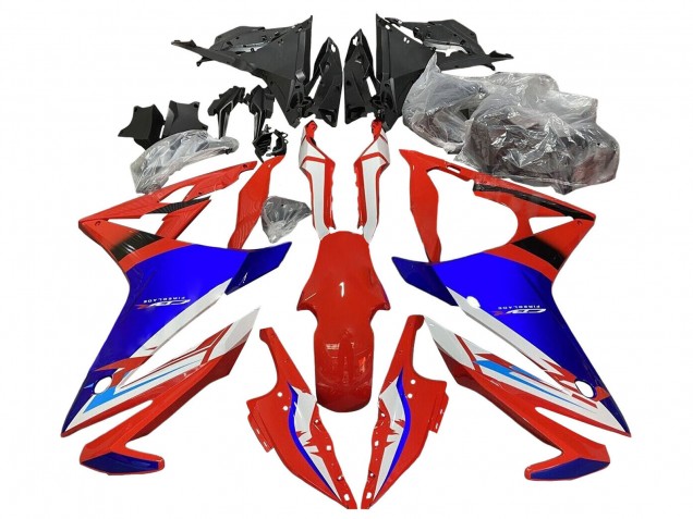 2016-2018 Honda CBR500R Motorcycle Fairings - White Red Blue UK