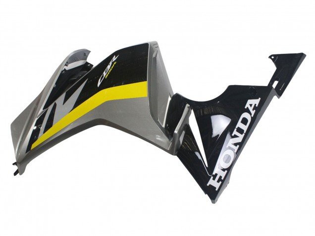 2022-2023 Honda CBR500R Motorcycle Fairings - Silver Yellow Glossy Black UK