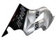 2002-2013 Honda VFR 800 Motorcycle Fairings - Silver Glossy Black Repsol UK