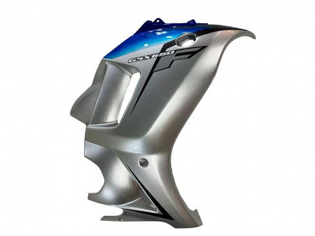 2008-2013 Suzuki GSX650F Motorcycle Fairings - Silver Blue UK