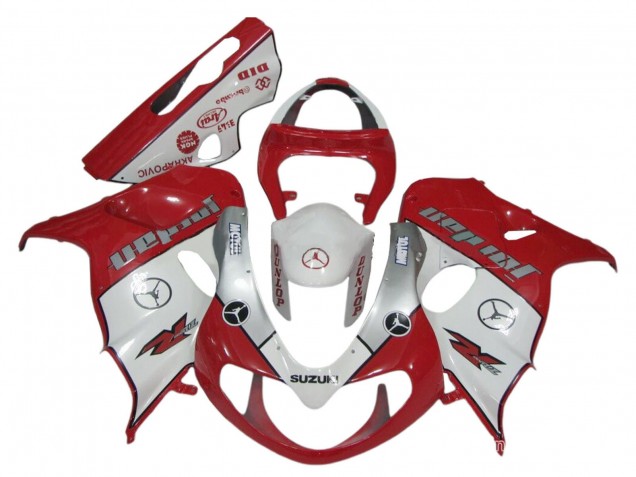 1998-2003 Suzuki TL1000R Motorcycle Fairings - Red White Silver Jordan Motul Dunlop UK