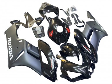 2004-2005 Honda CBR1000RR Motorcycle Fairings - Glossy Black Matte Grey Red Fireblade UK