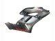 2004-2005 Honda CBR1000RR Motorcycle Fairings - Silver Repsol UK