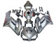 2004-2005 Honda CBR1000RR Motorcycle Fairings - Silver Repsol UK