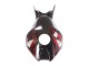 2006-2007 Honda CBR1000RR Motorcycle Fairing - Glossy Black Red Flame UK