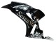 2006-2007 Honda CBR1000RR Motorcycle Fairings - Glossy Black Gold SevenStars UK